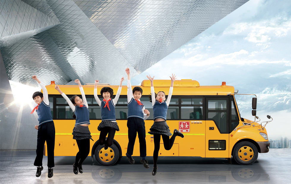 宇通41座小學生校車ZK6809DX